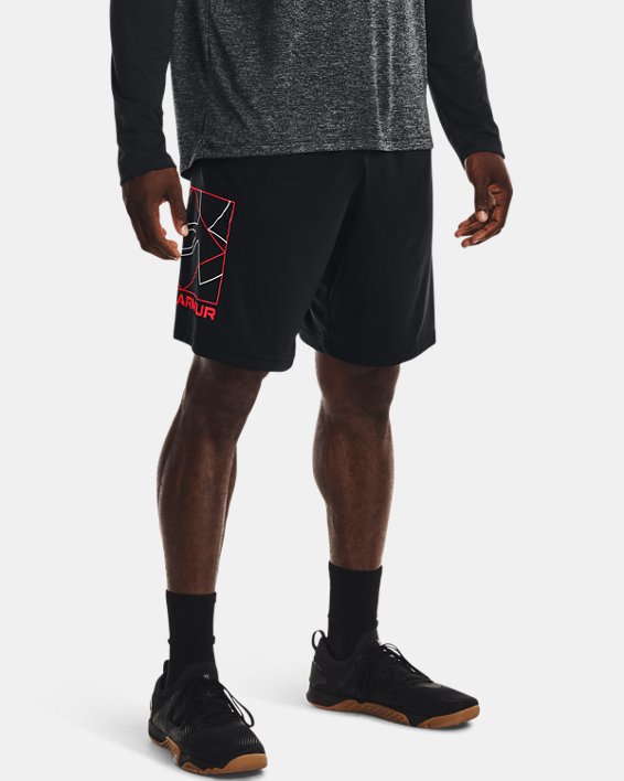 Men's UA Tech™ Boxed Logo Shorts, Black, pdpMainDesktop image number 0